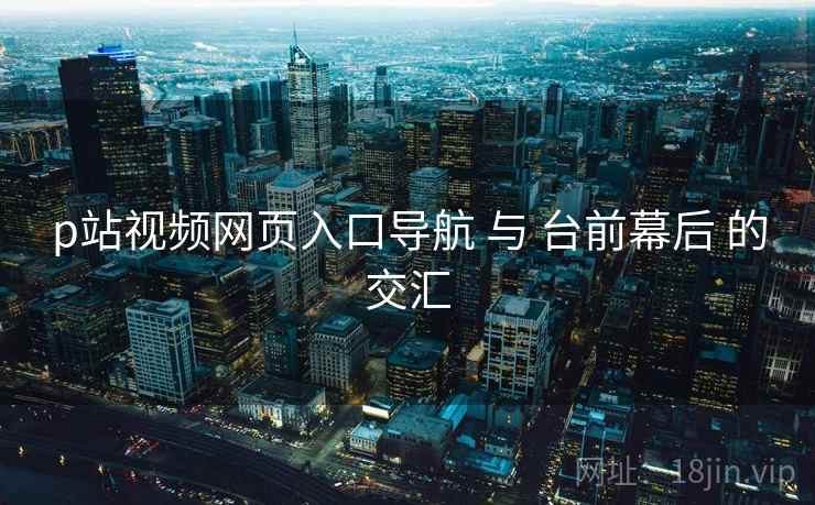 p站视频网页入口导航 与 台前幕后 的交汇  第2张