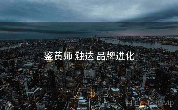 鉴黄师 触达 品牌进化  第2张