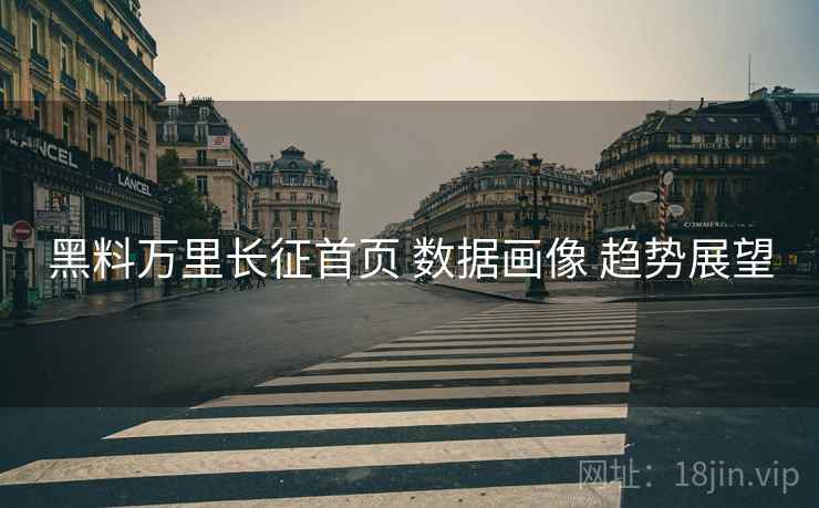 黑料万里长征首页 数据画像 趋势展望  第2张
