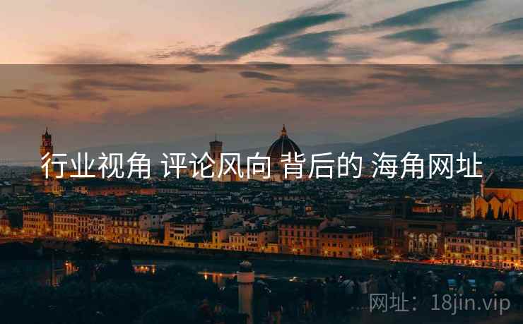 行业视角 评论风向 背后的 海角网址  第1张