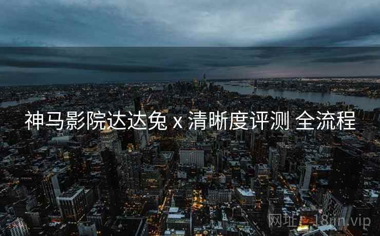 神马影院达达兔 x 清晰度评测 全流程  第1张