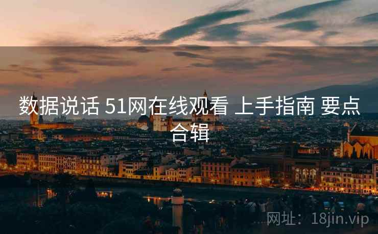 数据说话 51网在线观看 上手指南 要点合辑  第2张
