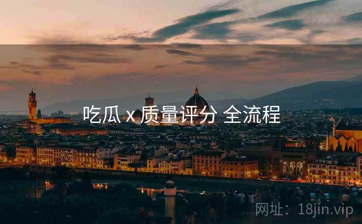 吃瓜 x 质量评分 全流程  第2张